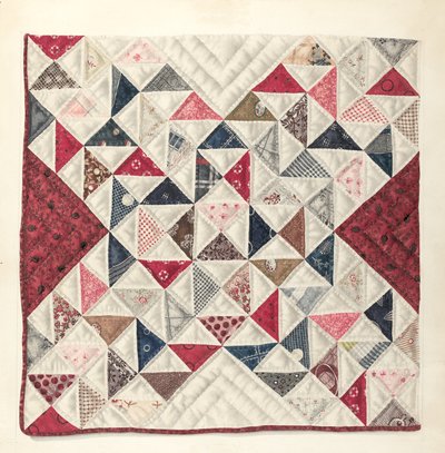 Patchwork Quilt av Mae A. Clarke