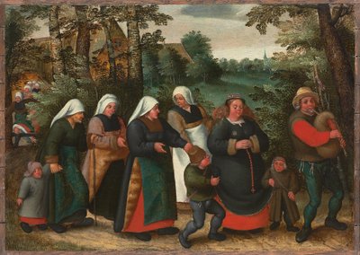 Brudens prosesjon av Maerten van Cleve