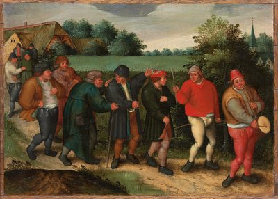 Brudgommens prosesjon av Maerten van Cleve