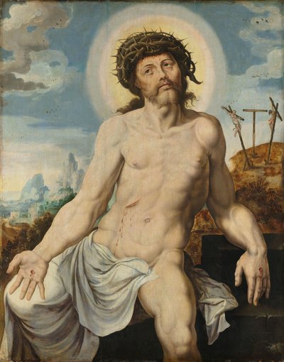 Kristus som sorgens mann av Maerten van Heemskerck