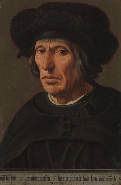 Jacob Willemsz. van Veen 1456-1535, kunstnerens far, 1532. av Maerten van Heemskerck