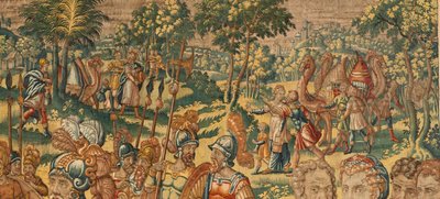 Historien om Gideon, Hebreernes dommer og kriger, sent på 1500-tallet (teppe) av Maerten van Heemskerck
