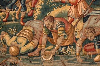 Historien om Gideon, sent på 1500-tallet (silke og ull) av Maerten van Heemskerck