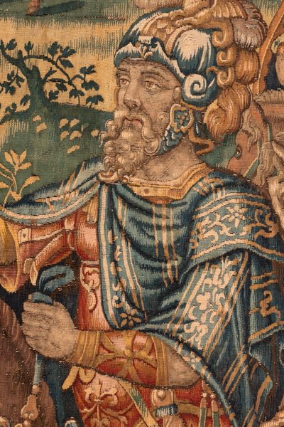 Historien om Gideon, sent på 1500-tallet (silke og ull) av Maerten van Heemskerck