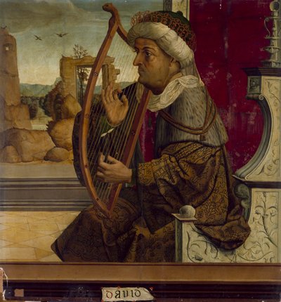 Kong David, ca. 1525 av Maestro de Becerril