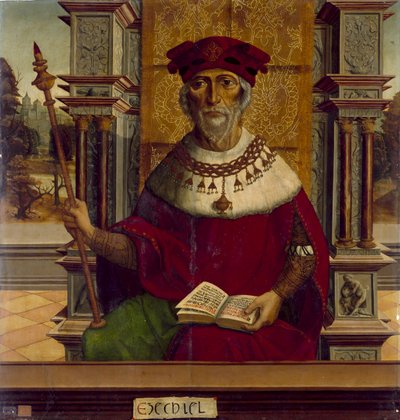 Profeten Esekiel, ca. 1525 av Maestro de Becerril