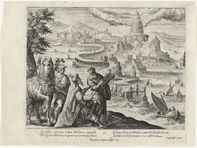 Pharos av Alexandria The Seven Wonders of the World (serietittel) av Magdalena van de Passe