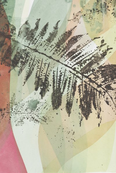 Abstrakt botanisk bregne av Maira Ribena