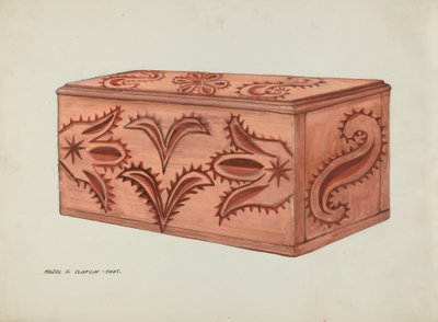 boks, c. 1937. av Majel G. Claflin