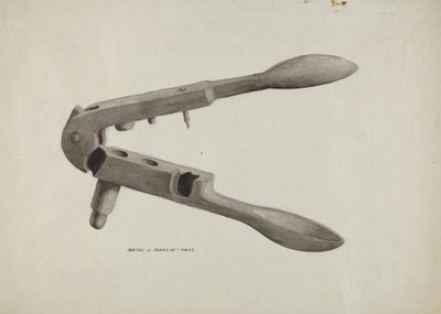 Kuleform, ca. 1937. av Majel G. Claflin