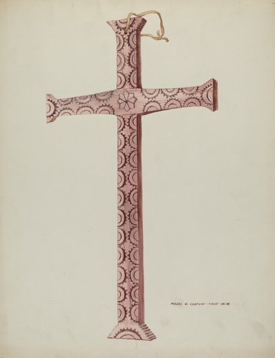 Cedar Cross, ca. 1937. av Majel G. Claflin