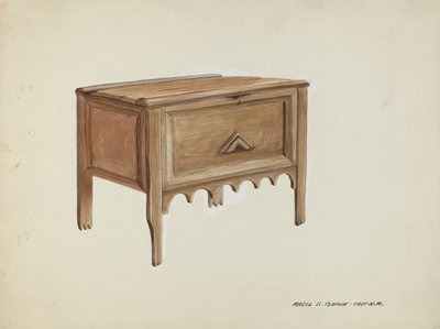 Bryst, c. 1937. av Majel G. Claflin