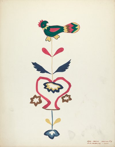Design fra en foreslått portefølje, 19351942. av Majel G. Claflin