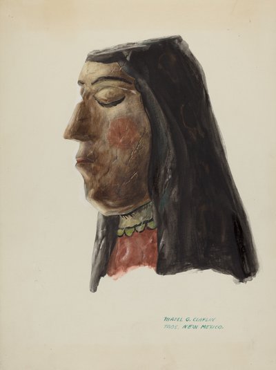 Leder av Guadalupe, ca. 1938. av Majel G. Claflin
