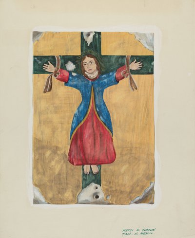 Maleri av St. Liberata, ca. 1939. av Majel G. Claflin