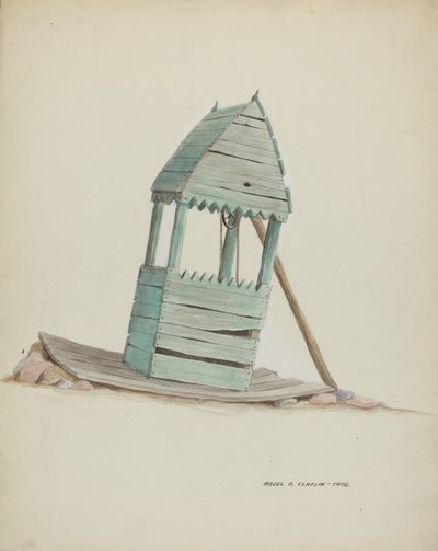 Well Head, c. 1937. av Majel G. Claflin