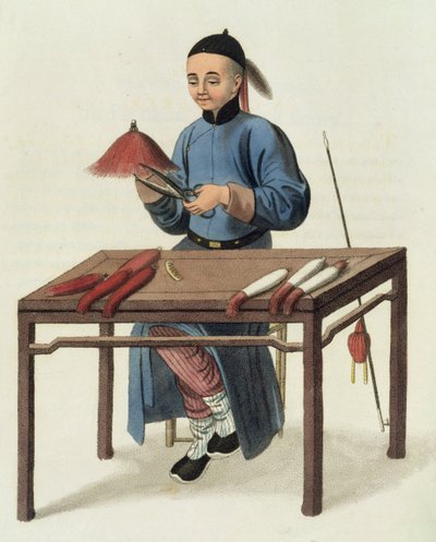 A Cap Maker, plate 51 fra 