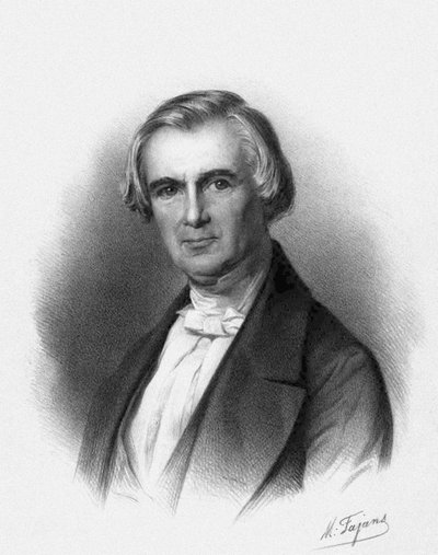 Portrett av fiolinisten og komponisten Karol Lipinski 1790-1861, 1850 av Maksymilian Fajans