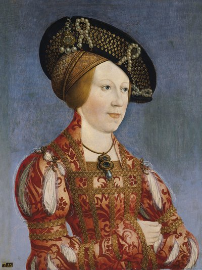 Anna av Böhmen og Ungarn 1503-1547, 1519 av Maler zu Schwaz