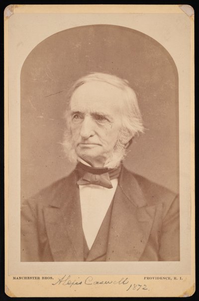 Portrett av Alexis Caswell 1799-1877, 1872. av Manchester Bros