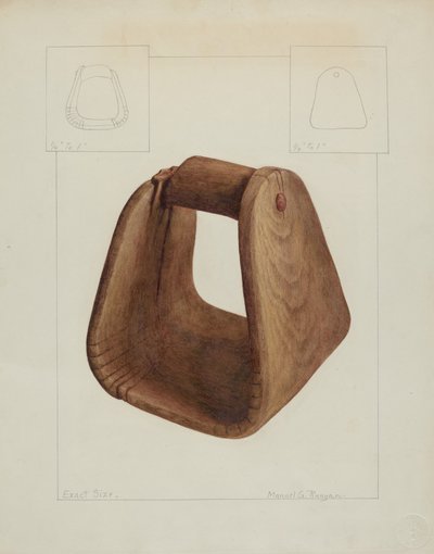 Sadelbøyle, ca. 1938. av Manuel G. Runyan