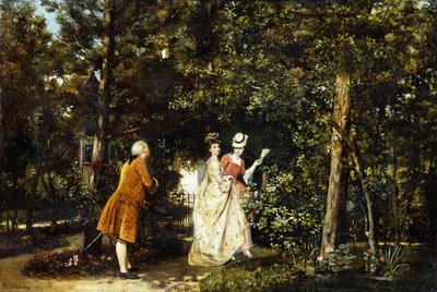Promenaden, av Manuel Garay y Arevalo