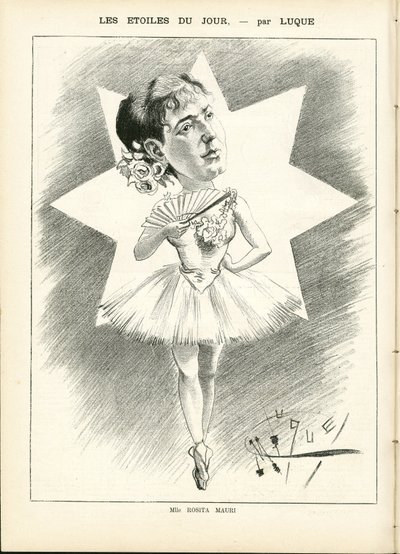 Illustrasjon av Manuel Luque (1854-1919) i La Caricature (1880) av Manuel Luque