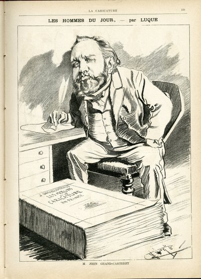 Illustrasjon av Manuel Luque (1854-1919) i La Caricature (1880) av Manuel Luque
