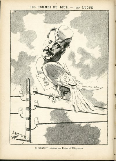 Illustrasjon av Manuel Luque (1854-1919) i La Caricature (1880) av Manuel Luque