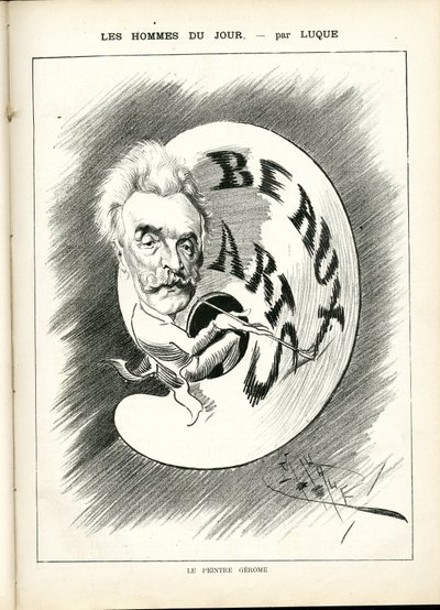 Illustrasjon av Manuel Luque (1854-1919) i La Caricature (1880) av Manuel Luque