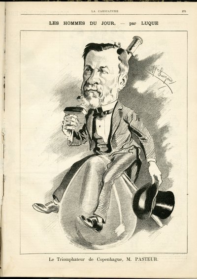 Illustrasjon av Manuel Luque (1854-1919) i La Caricature (1880) av Manuel Luque