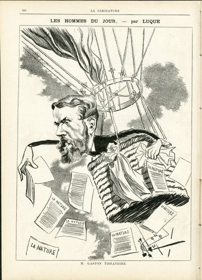 Illustrasjon av Manuel Luque (1854-1919) i La Caricature (1880) av Manuel Luque