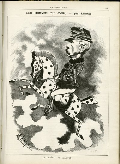 Illustrasjon av Manuel Luque (1854-1919) i La Caricature (1880) av Manuel Luque