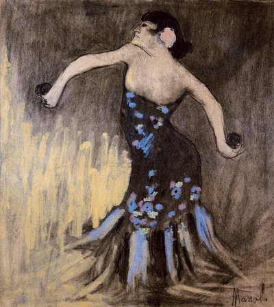 Flamencodanser av Manuel Martinez Hugue Manolo