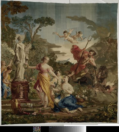 Voldtekten av Proserpina av Manufacture Royale des Gobelins