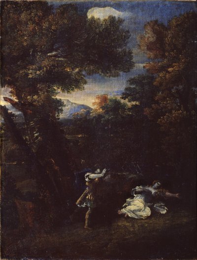 Cephalus og Procris av Marcantonio Franceschini