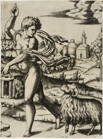 Værens tegn av Marcantonio Raimondi