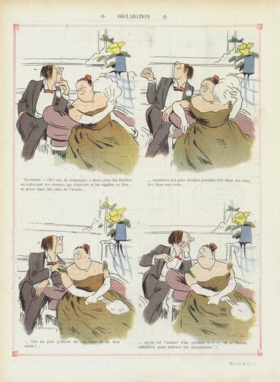 Illustrasjon for Le Rire av Marcel Amable O.L. Capy
