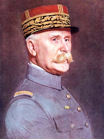Portrett av marshall Philippe Petain, ca. 1920 (maleri) av Marcel Andre Baschet