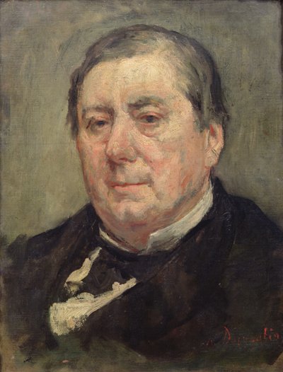 Portrett av Eugene Labiche (1815-1888) (maleri) av Marcellin Gilbert Desboutin