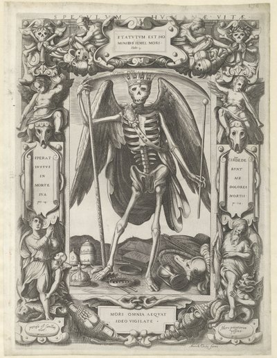 Mirror of Human Life Speculum Humanae Vitae (tittel på objekt) av Marcello Clodio