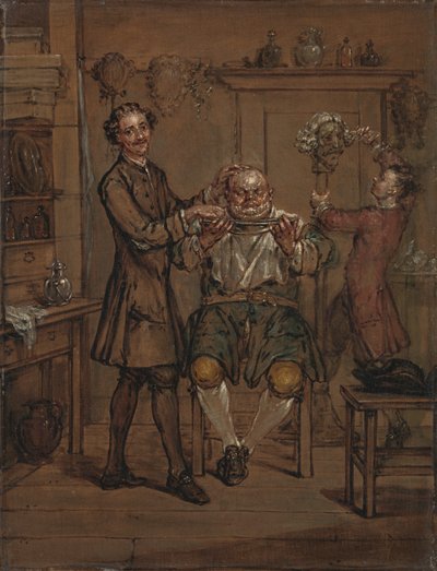 Barberen av Marcellus Laroon the Younger