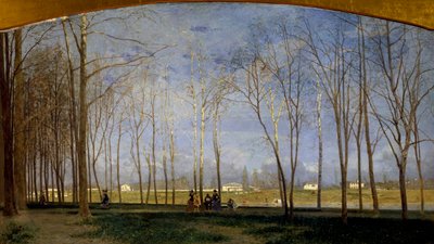 Bredden av elven Po i Torino av Marco Calderini