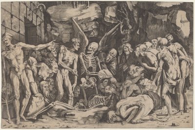 Skjelettene av Marco Dente, after Baccio Bandinelli