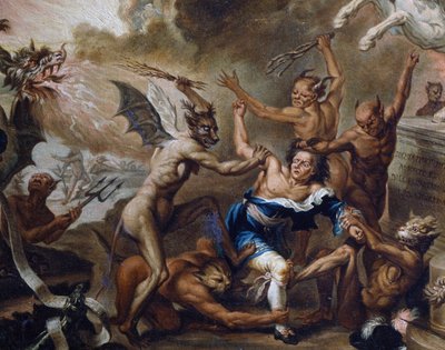 Steingjest, av Marco Marcola (1740-1793), detalj, Italia av Marco Marcola