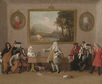 En operaprøve, før 1771 (olje på lerret) av Marco Ricci