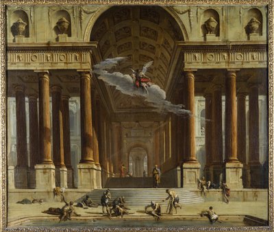 The Pool of Siloam, ca. 1711-16 (olje på lerret) av Marco Ricci