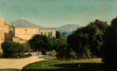 Utsikt over Porta Grande (olje på lerret) av Marco di Gregorio