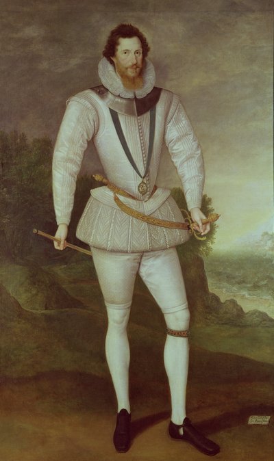 Robert Devereux, andre jarl av Essex, ca. 1596 av Marcus Garret Gheeraerts the Younger