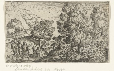 Reis forsiktig Livslærdom fra naturen (serietittel) av Marcus Gheeraerts (I) (attributed to)